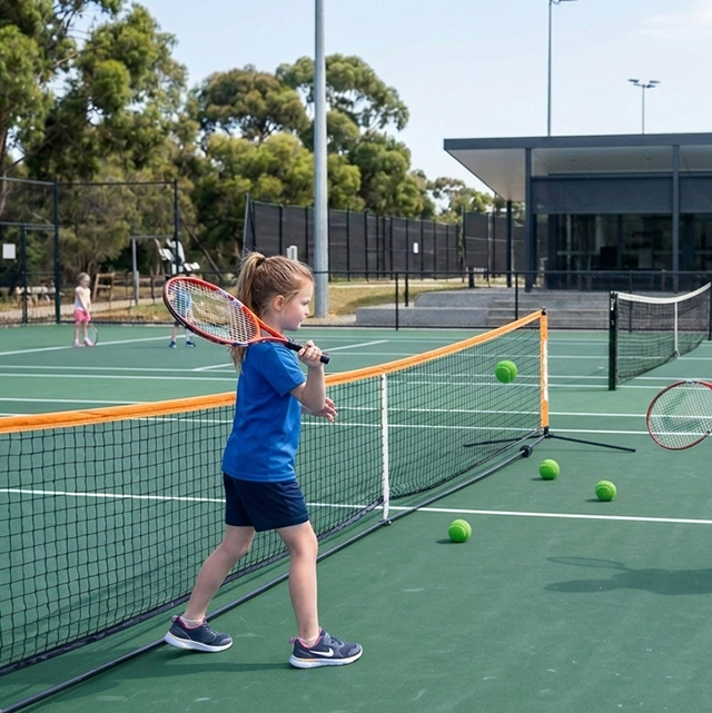 green tennis